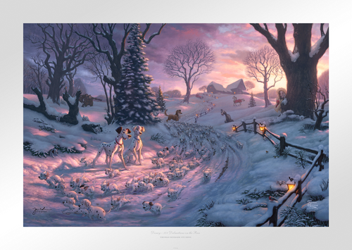 101 Dalmatians on the Run Disney & Pixar Cruella De Vil Dalmatian Art Print