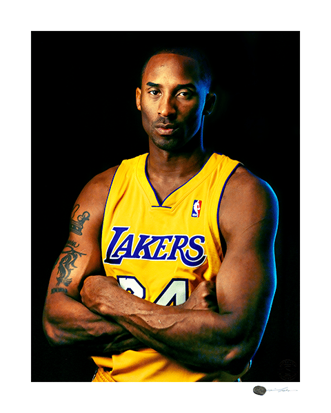 24 Michael Muller Kobe Bryant Art Print