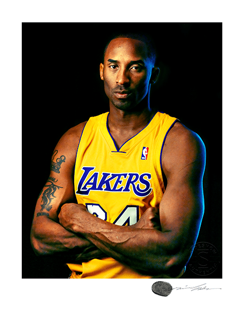 24 Michael Muller Kobe Bryant Art Print