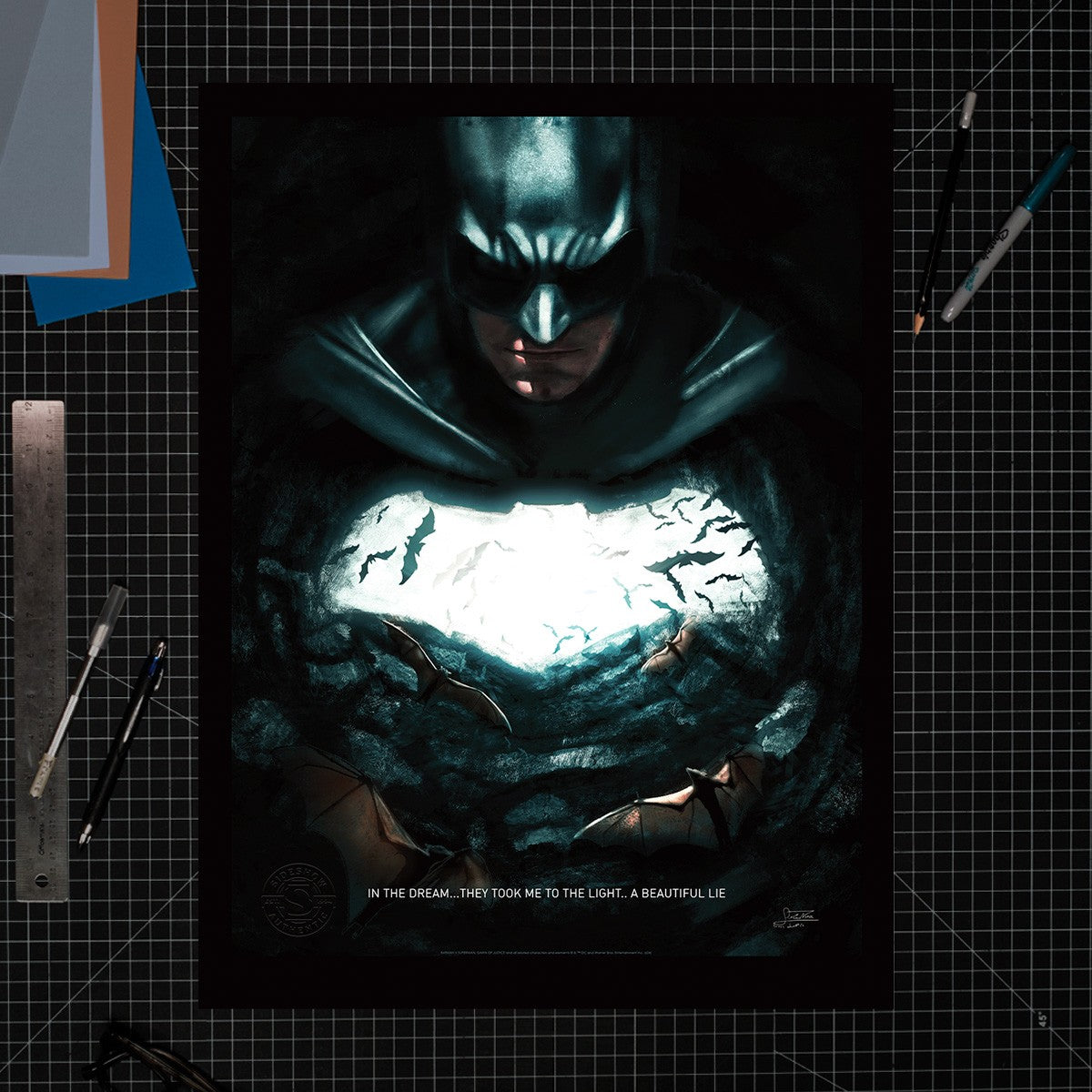 A Beautiful Lie DC Batman Movie Poster
