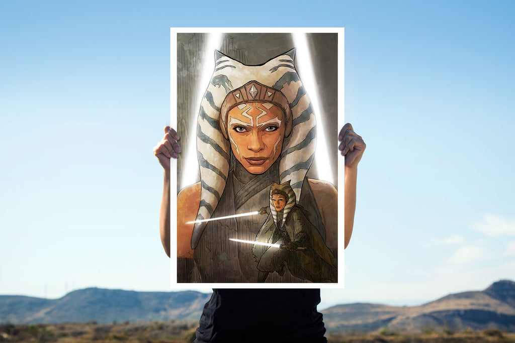 A Jedi Plagues Me Star Wars Ahsoka Tano Art Print