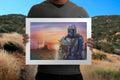 A New Direction Star Wars The Mandalorian Grogu Art Print