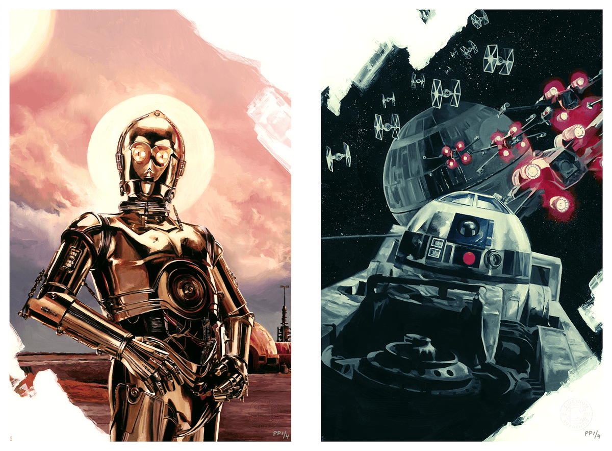 A New Hope: C-3PO Star Wars Art Print