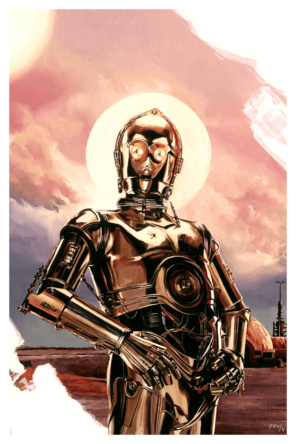 A New Hope: C-3PO Star Wars Art Print