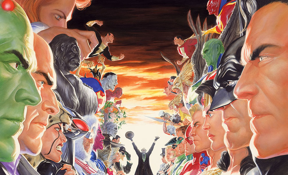 Absolute Justice: Battle DC Art Print