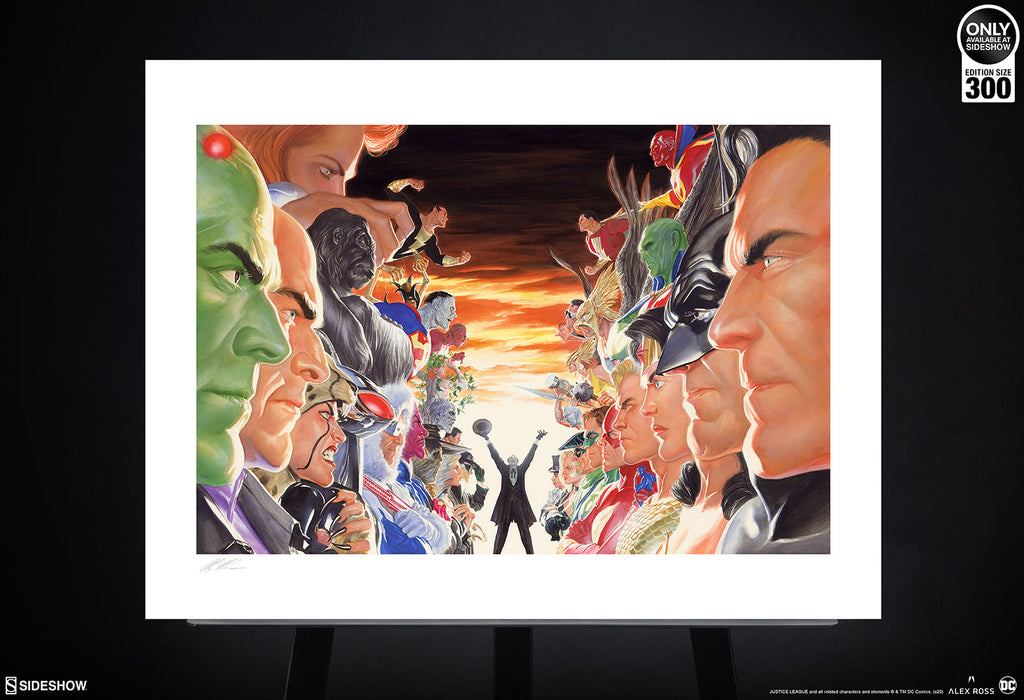 Absolute Justice: Battle DC Art Print