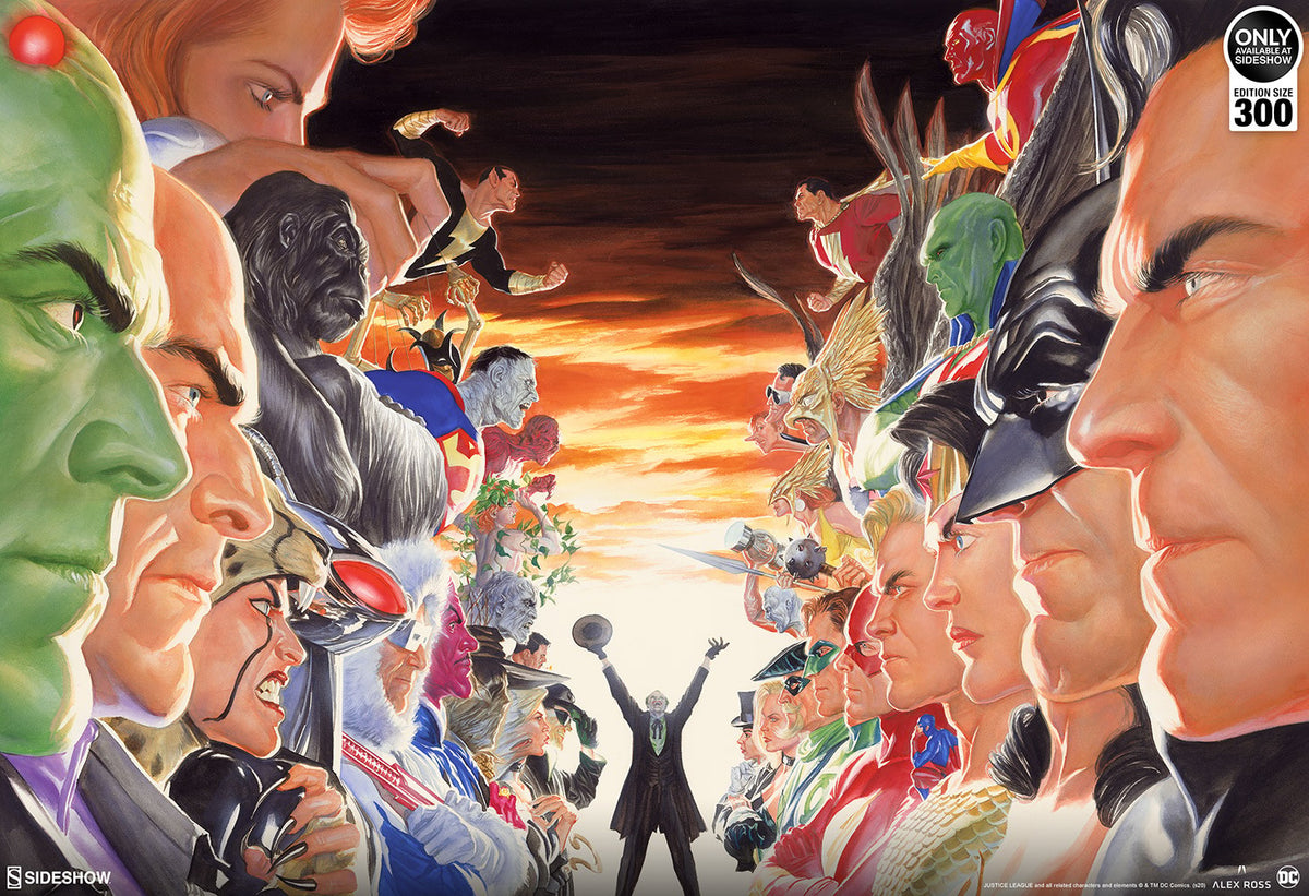 Absolute Justice: Battle DC Art Print