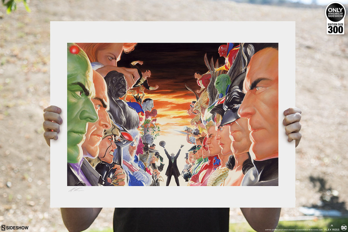 Absolute Justice: Battle DC Art Print