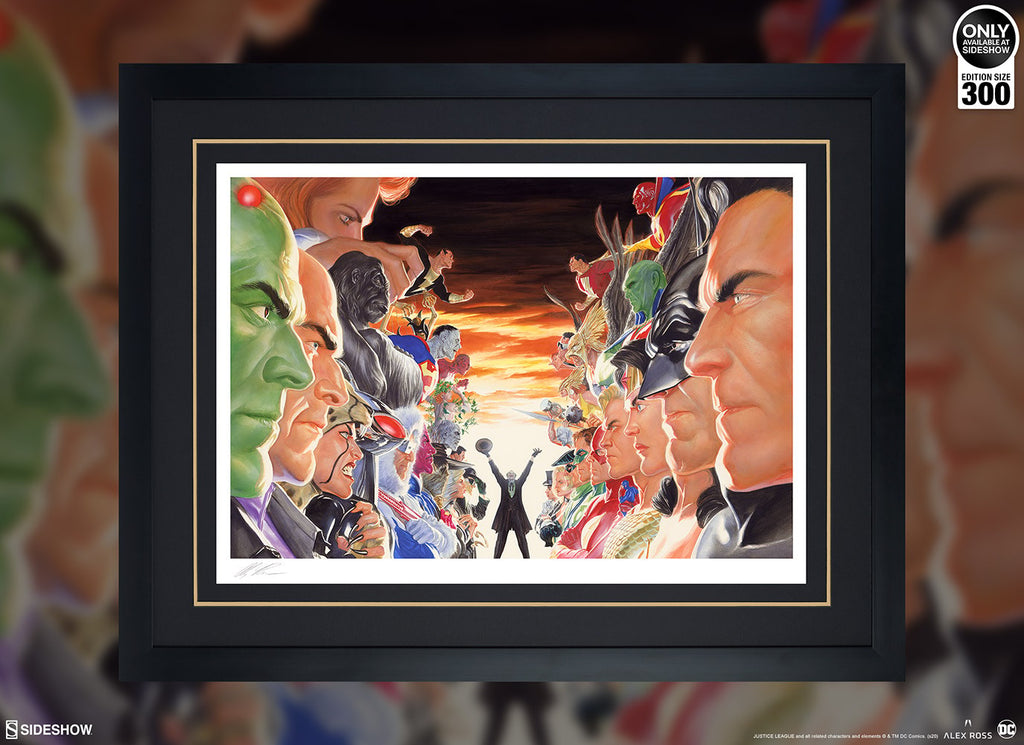 Absolute Justice: Battle DC Art Print