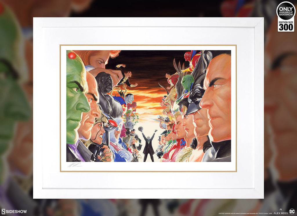 Absolute Justice: Battle DC Art Print