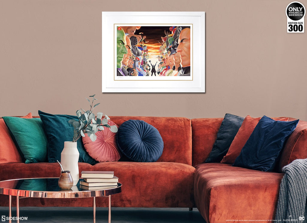 Absolute Justice: Battle DC Art Print
