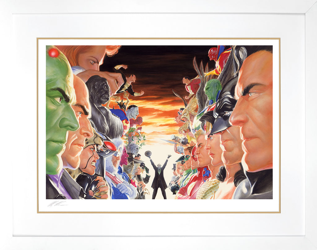 Absolute Justice: Battle DC Art Print
