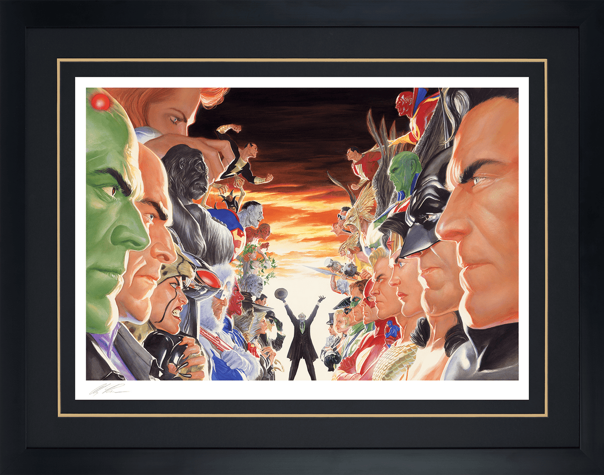 Absolute Justice: Battle DC Art Print