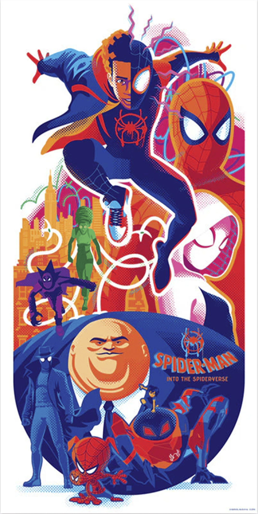 A Leap of Faith Marvel Spider-Man Miles Morales Art Print
