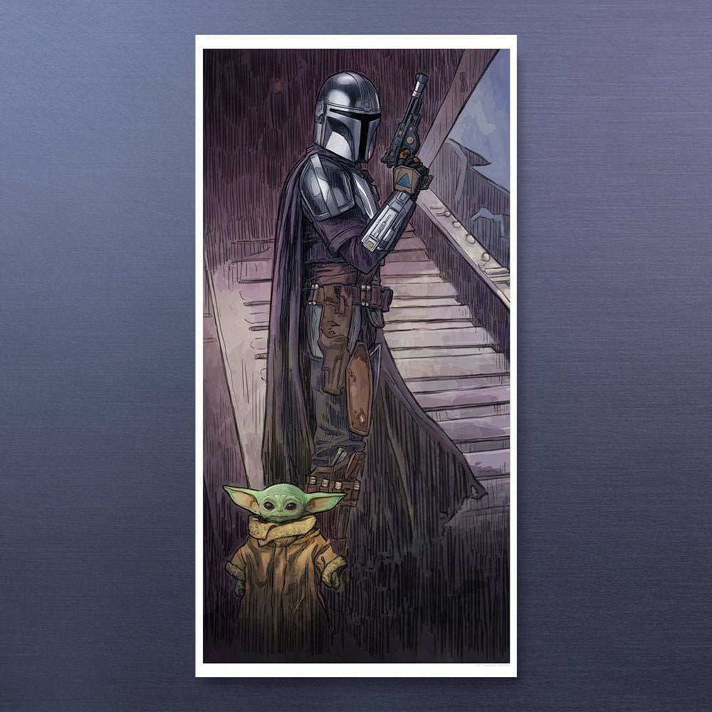 A Foundling in Your Care Star Wars Art Print