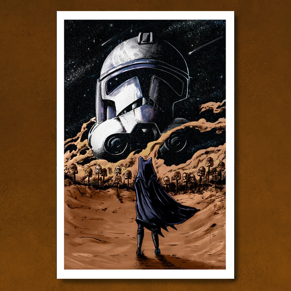 After the Dust Settles Star Wars Art Print