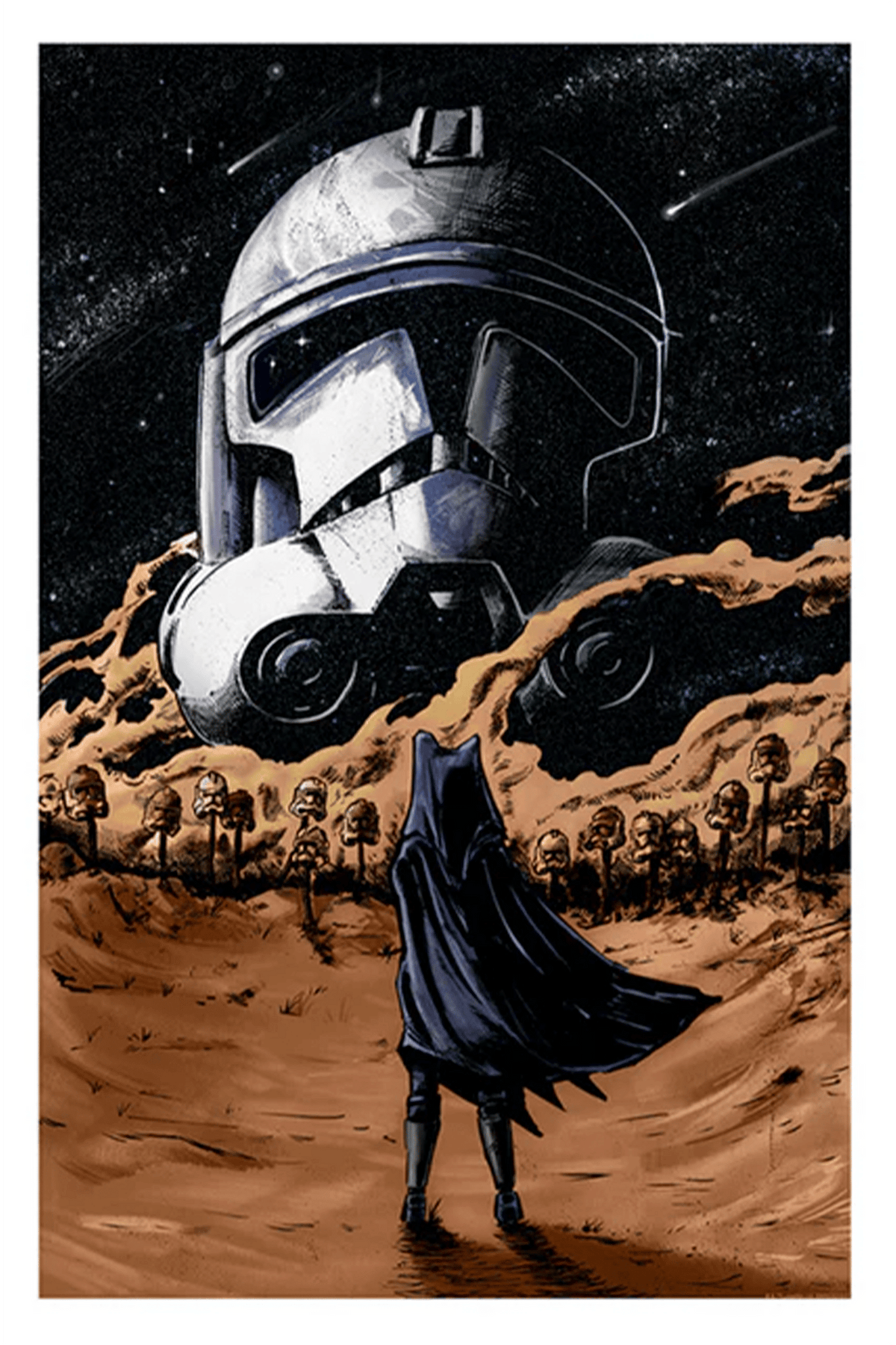 After the Dust Settles Star Wars Art Print