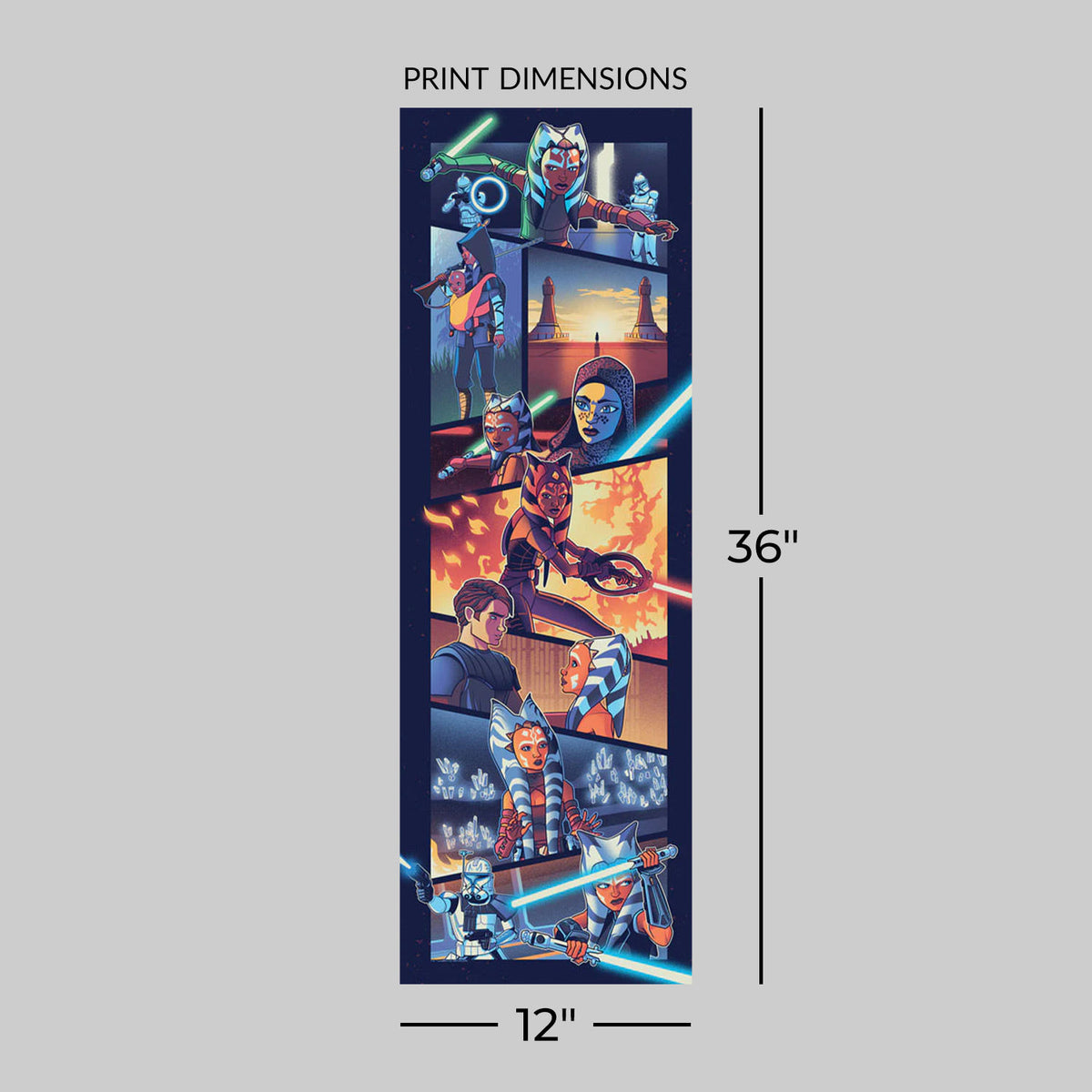 Ahsoka's Tale Star Wars Ahsoka Tano Art Print