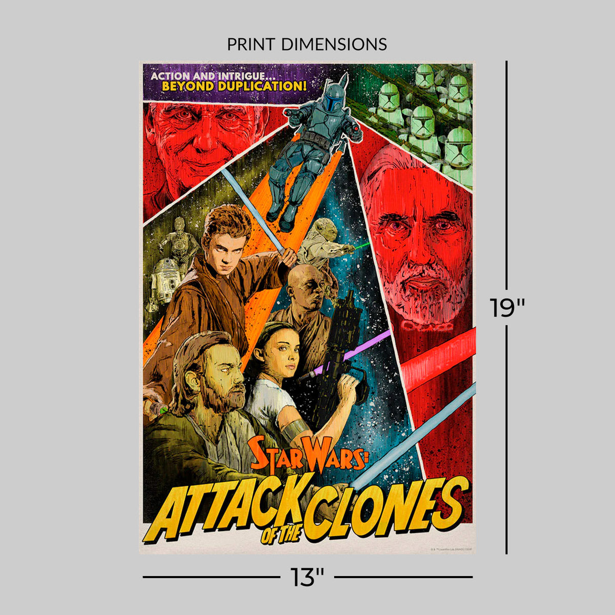 Beyond Duplication! Star Wars Movie Poster