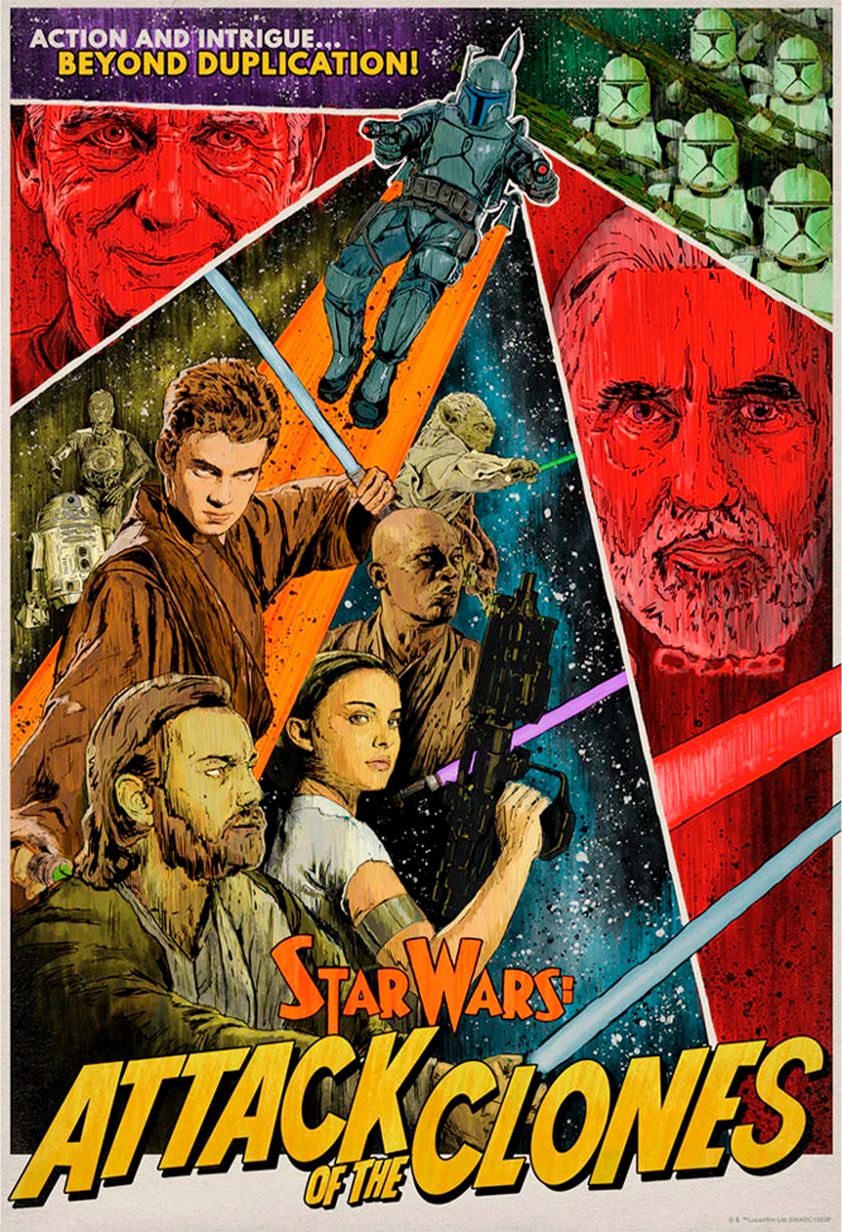 Beyond Duplication! Star Wars Movie Poster