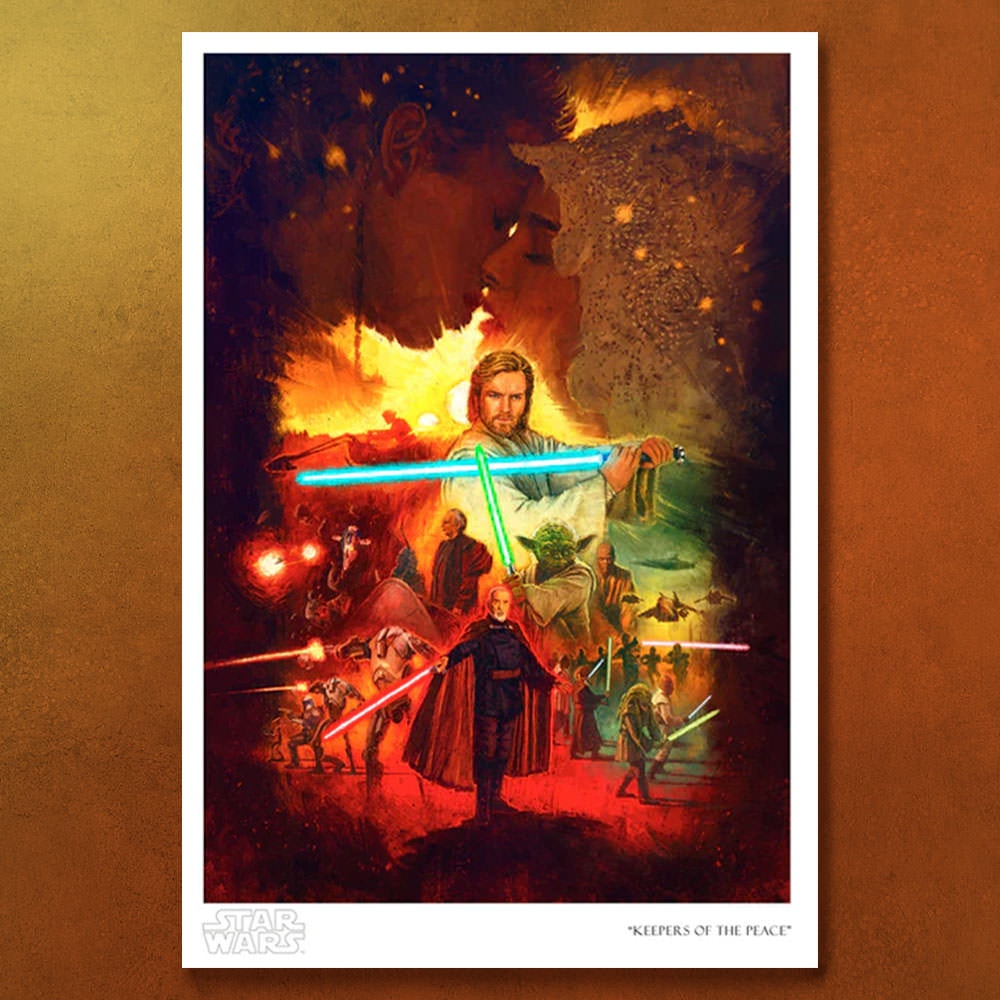 Keepers of the Peace Star Wars Art Print