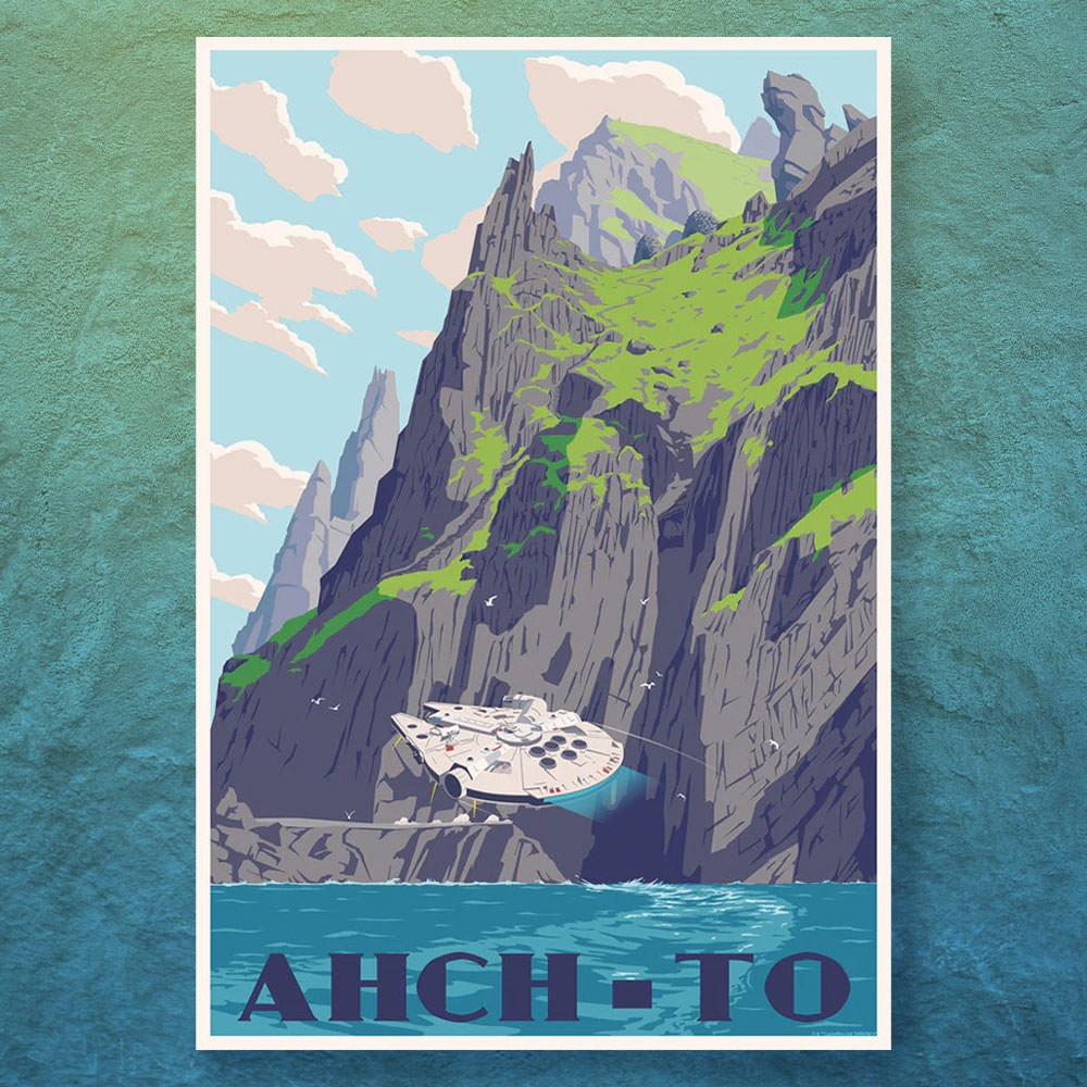 Lost and Found Star Wars Millennium Falcon Art Print