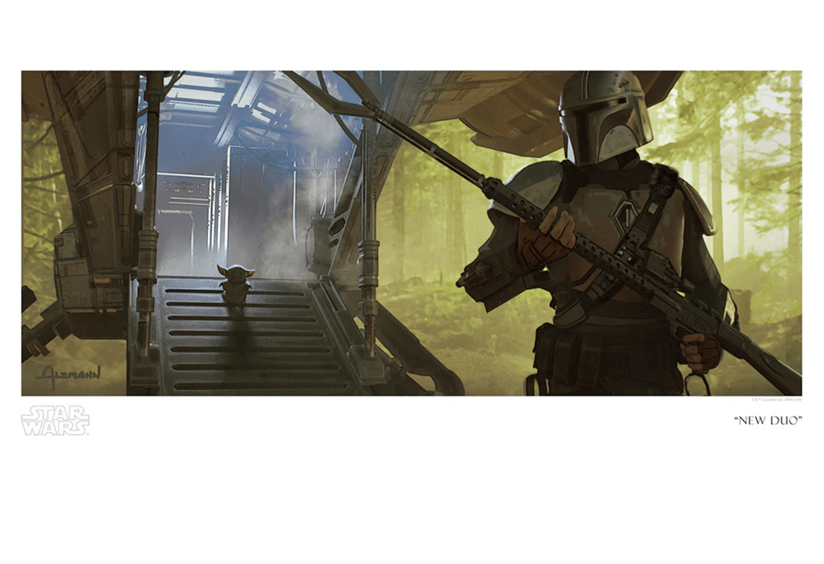New Duo Star Wars Art Print