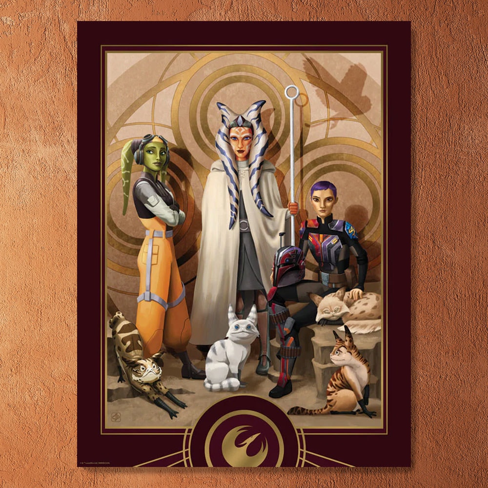 Peace on Lothal Star Wars Art Print