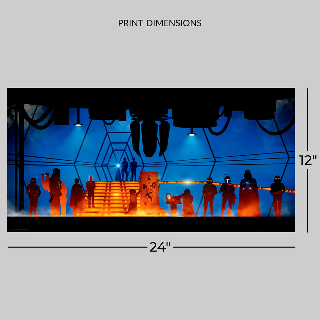 Perfect Hibernation Star Wars Art Print