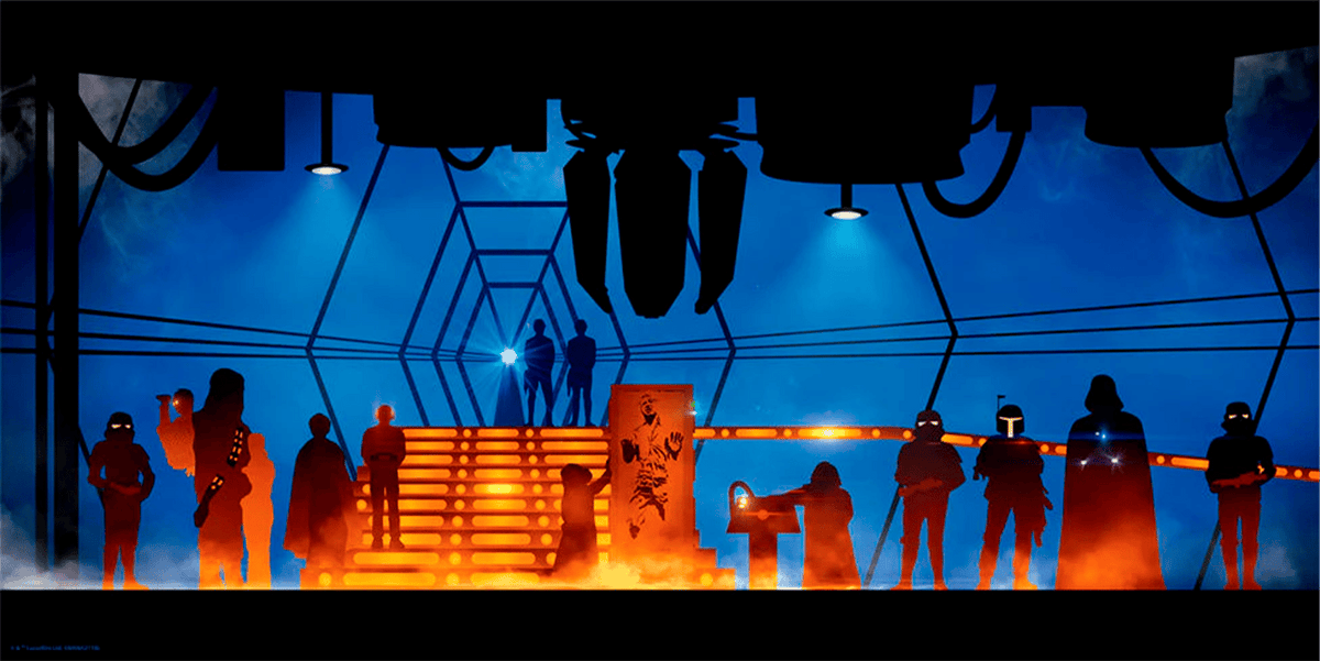 Perfect Hibernation Star Wars Art Print