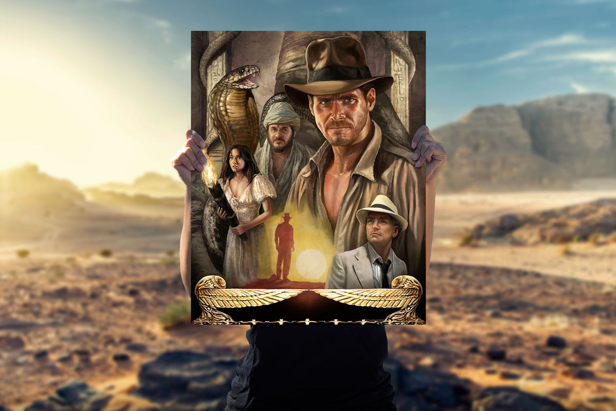 Adventure Awaits Indiana Jones Art Print