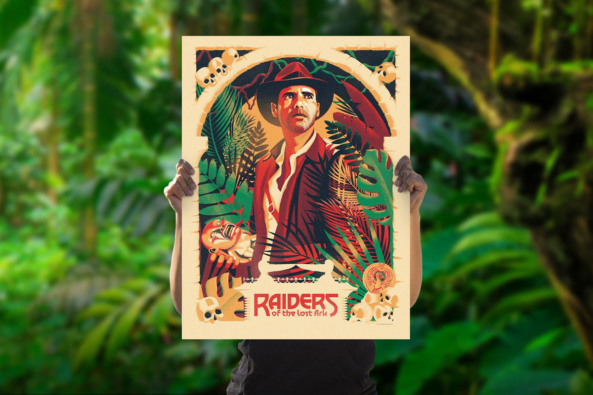 Adventure Has A Name Indiana Jones Art Print