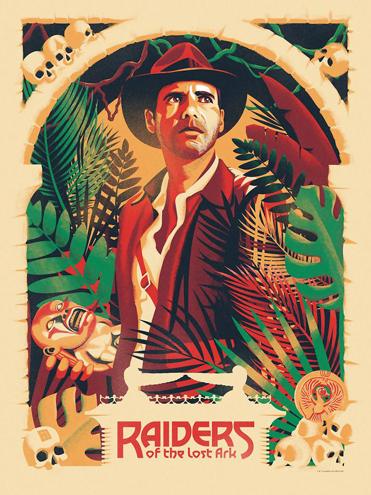 Adventure Has A Name Indiana Jones Art Print