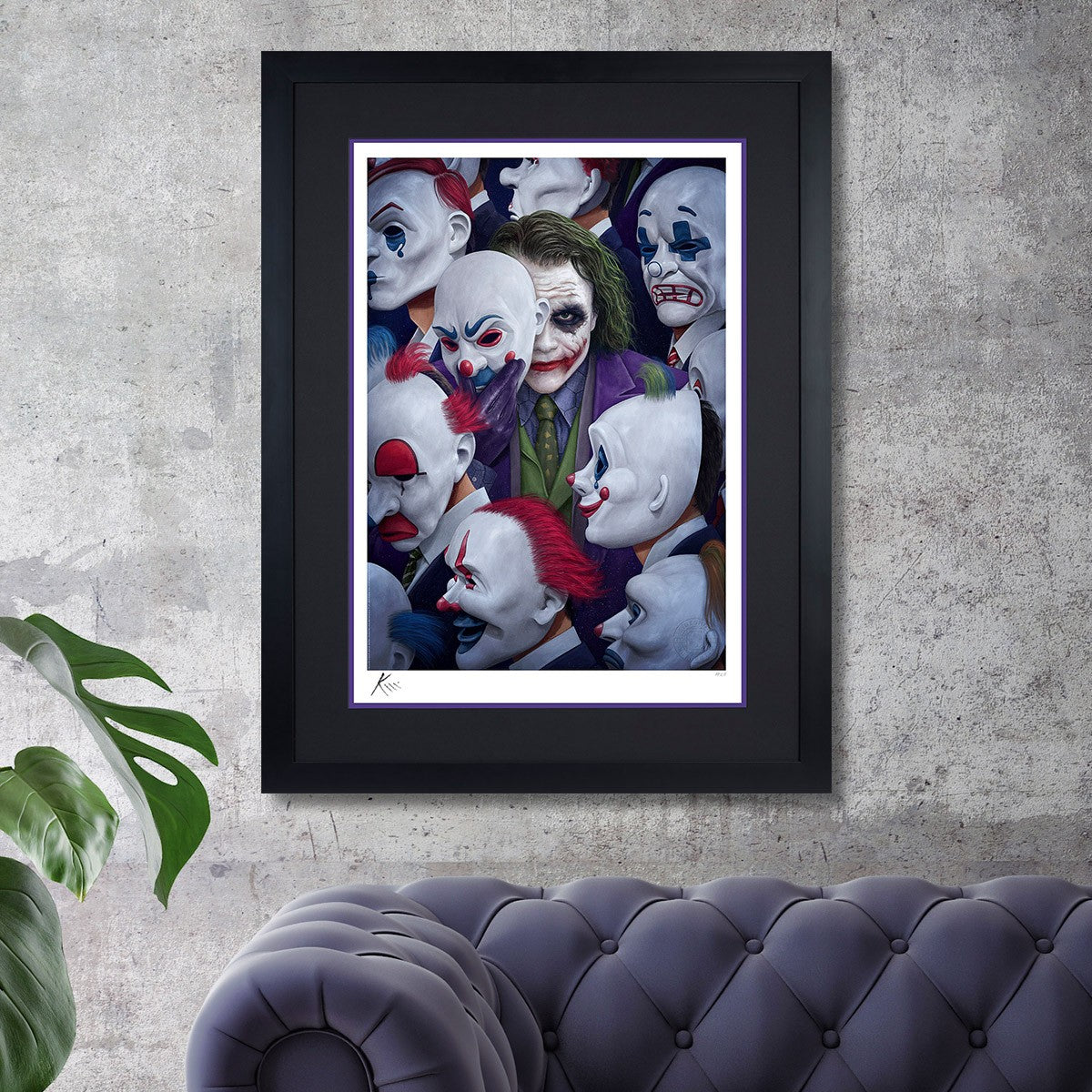 Agent of Chaos DC The Joker Art Print