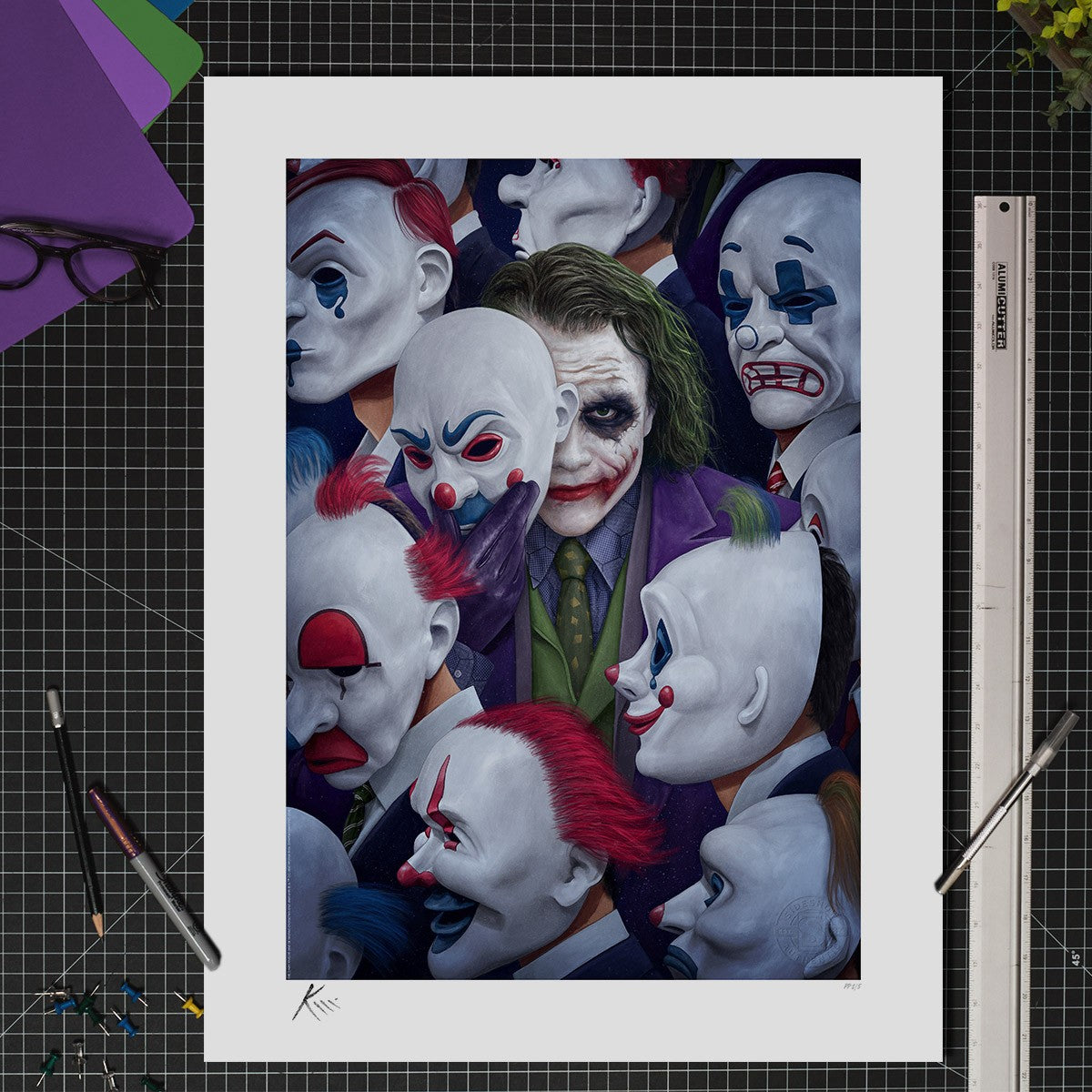 Agent of Chaos DC The Joker Art Print