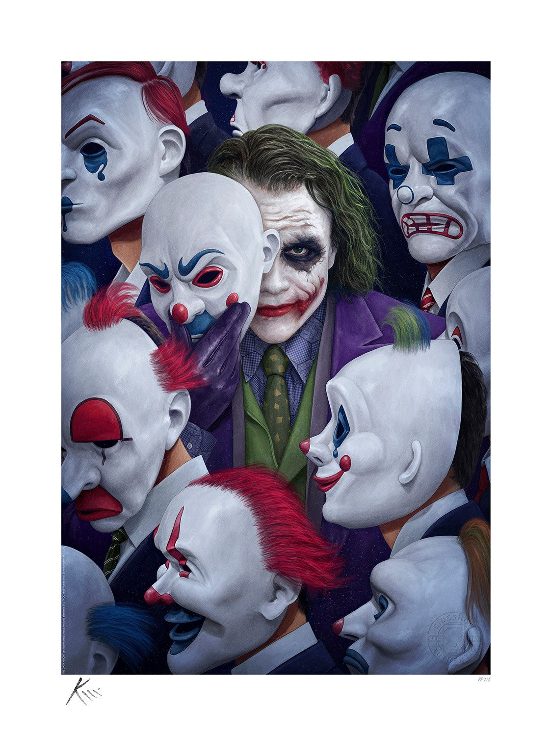 Agent of Chaos DC The Joker Art Print