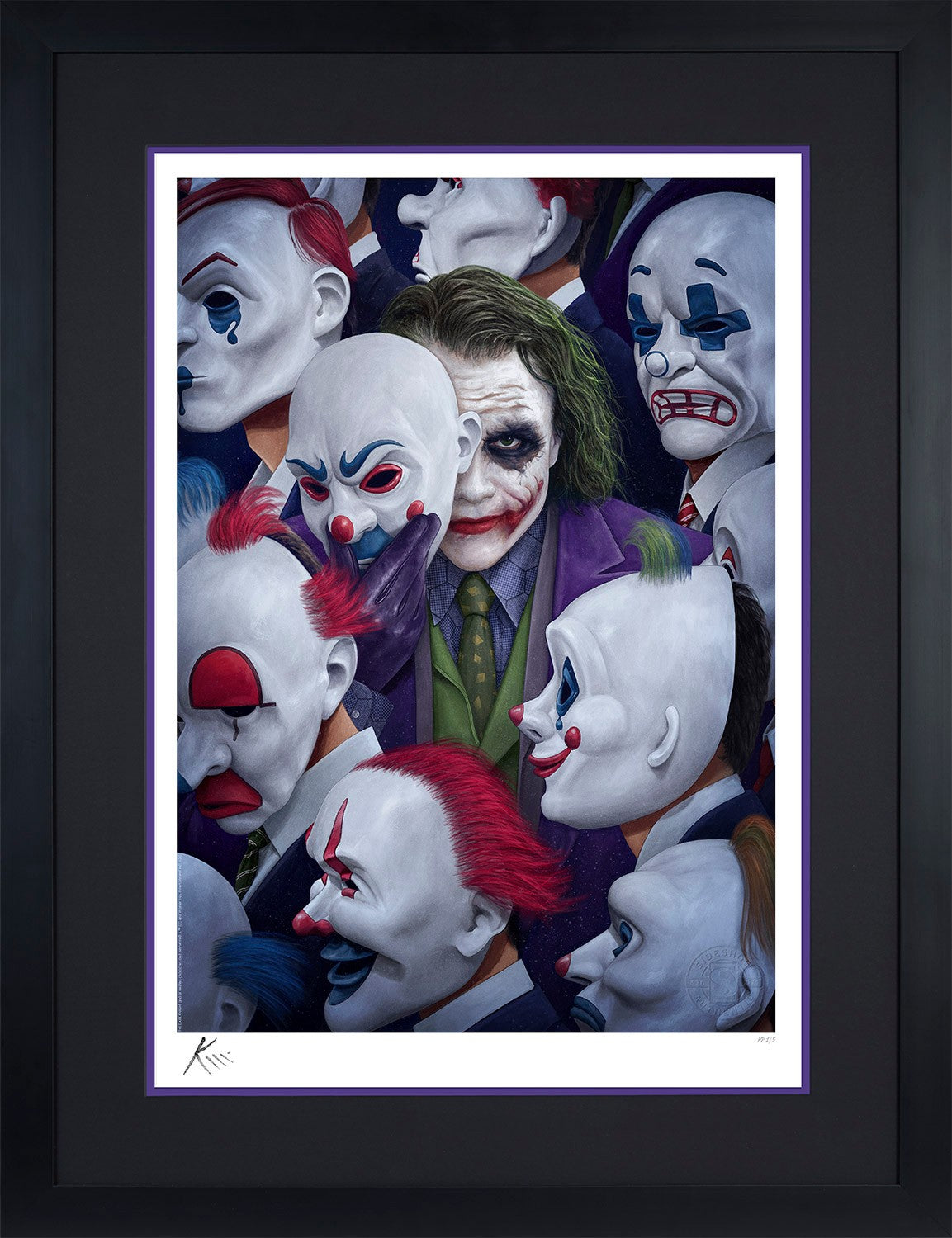 Agent of Chaos DC The Joker Art Print