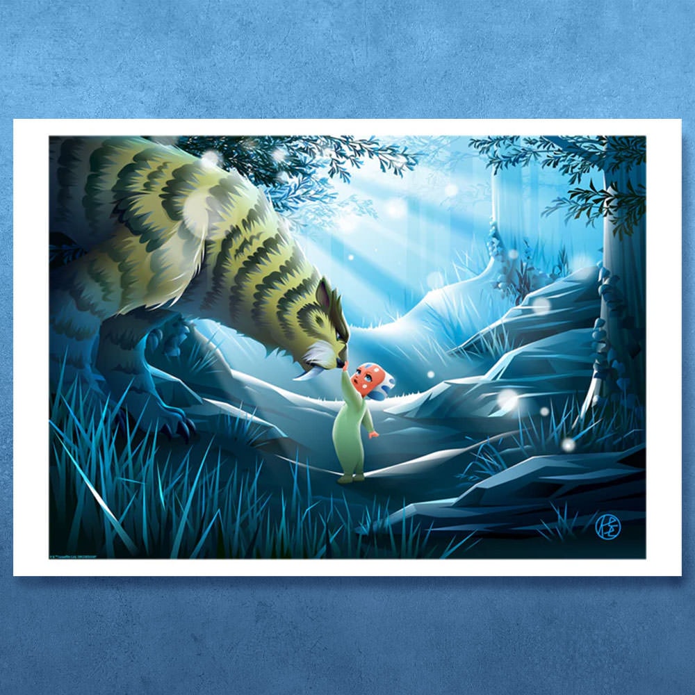 Ahsoka and the Raxshir Star Wars Ahsoka Tano Art Print