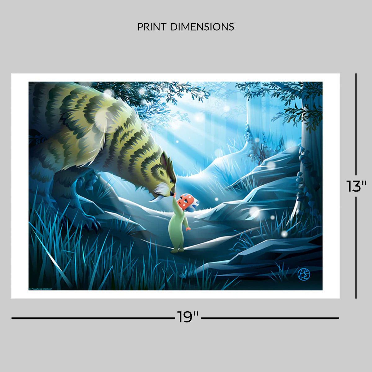 Ahsoka and the Raxshir Star Wars Ahsoka Tano Art Print