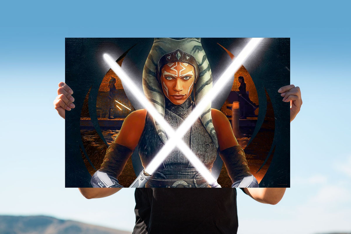 Ahsoka Returns Star Wars Ahsoka Tano Art Print