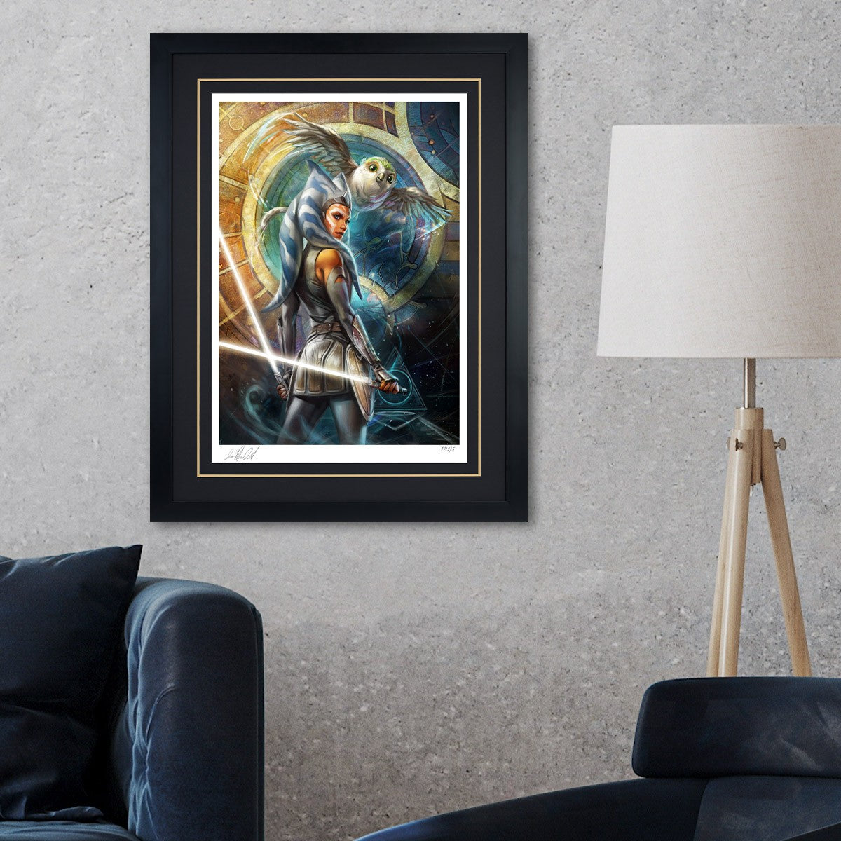 Ahsoka Tano and Morai: Old Friends Star Wars Art Print