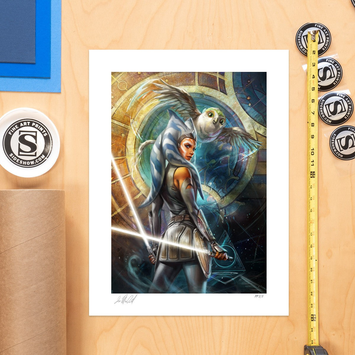 Ahsoka Tano and Morai: Old Friends Star Wars Art Print