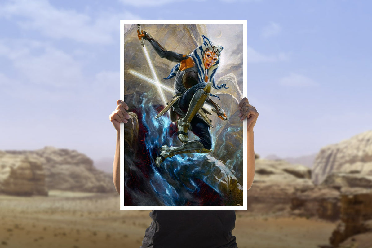 Ahsoka Tano: Hanging in the Balance Star Wars Art Print
