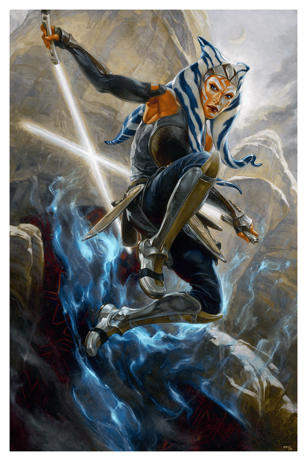 Ahsoka Tano: Hanging in the Balance Star Wars Art Print