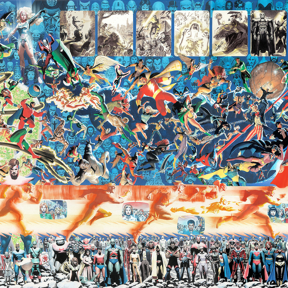 Crisis DC Art Print