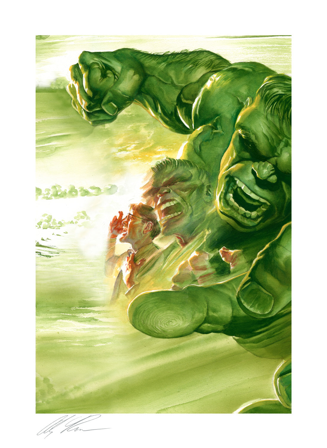 Dimensions: Hulk Marvel Art Print