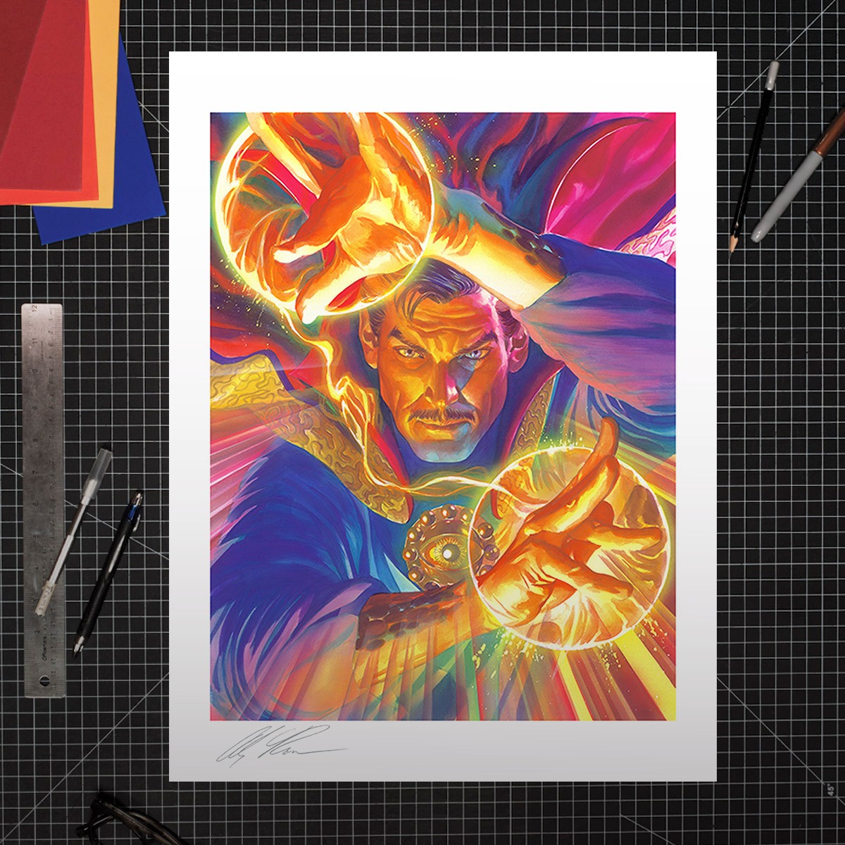 Marvelocity: Doctor Strange Art Print
