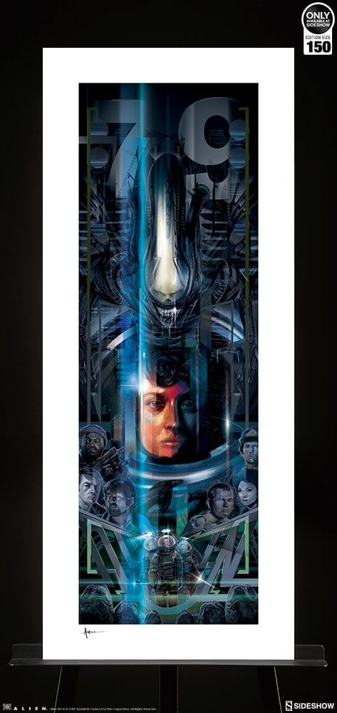 Alien 40th Anniversary Alien Ellen Ripley Art Print