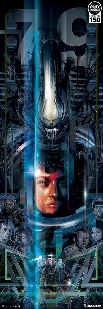 Alien 40th Anniversary Alien Ellen Ripley Art Print