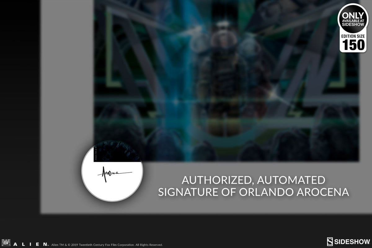 Alien 40th Anniversary Alien Ellen Ripley Art Print